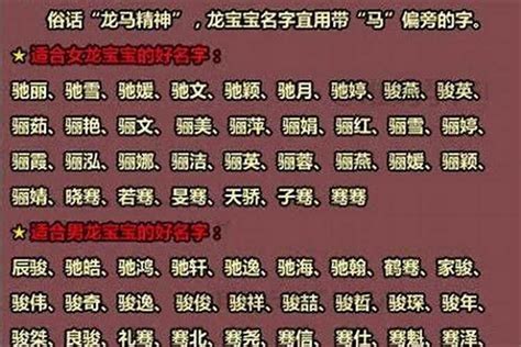 生肖 男名字|龙年宜用字:100分的龙年男宝宝名字大全